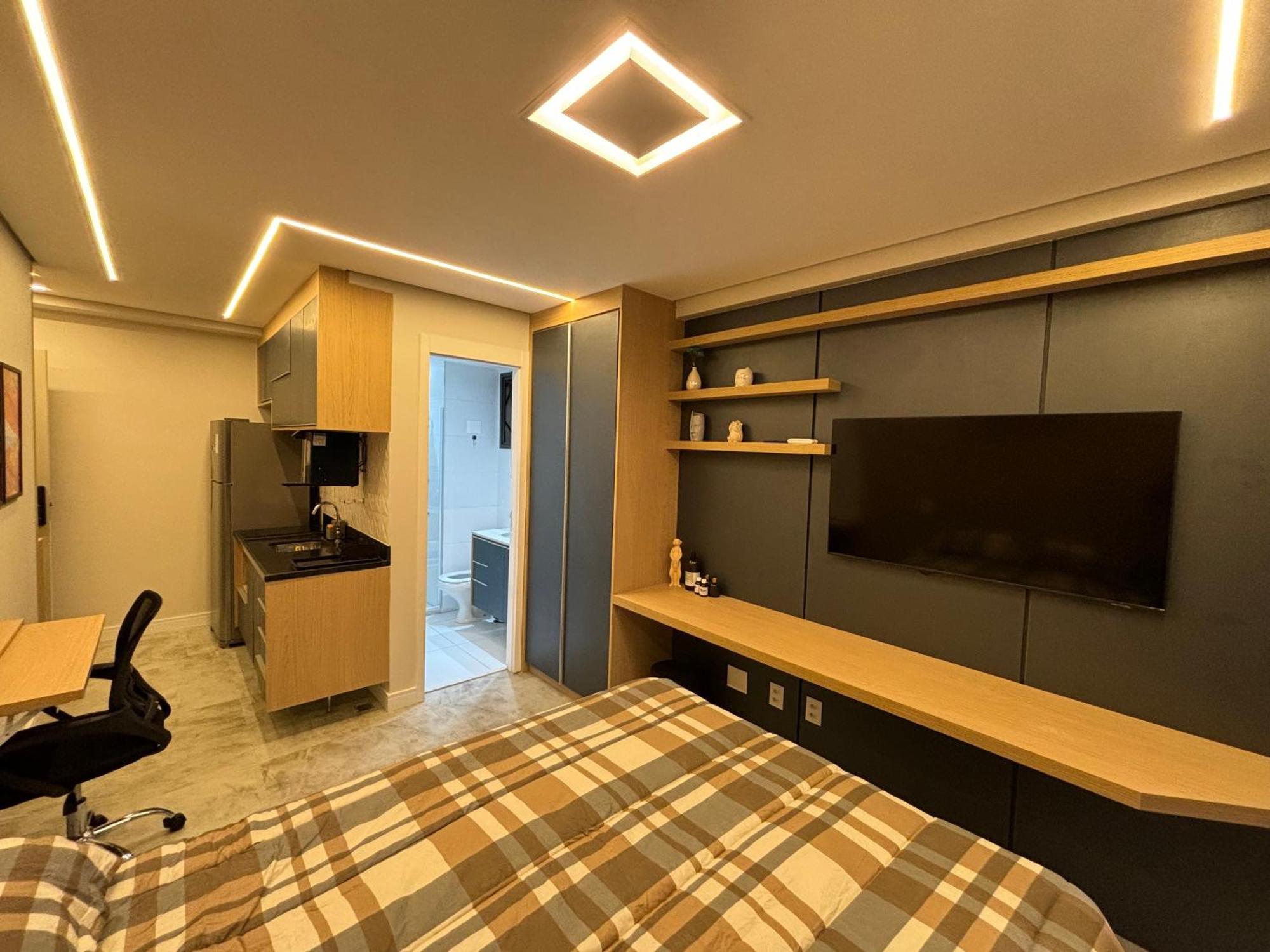 Apartamento Flat Aconchegante E Completo Entre Itaim, Moema, Brooklin E Congonhas *