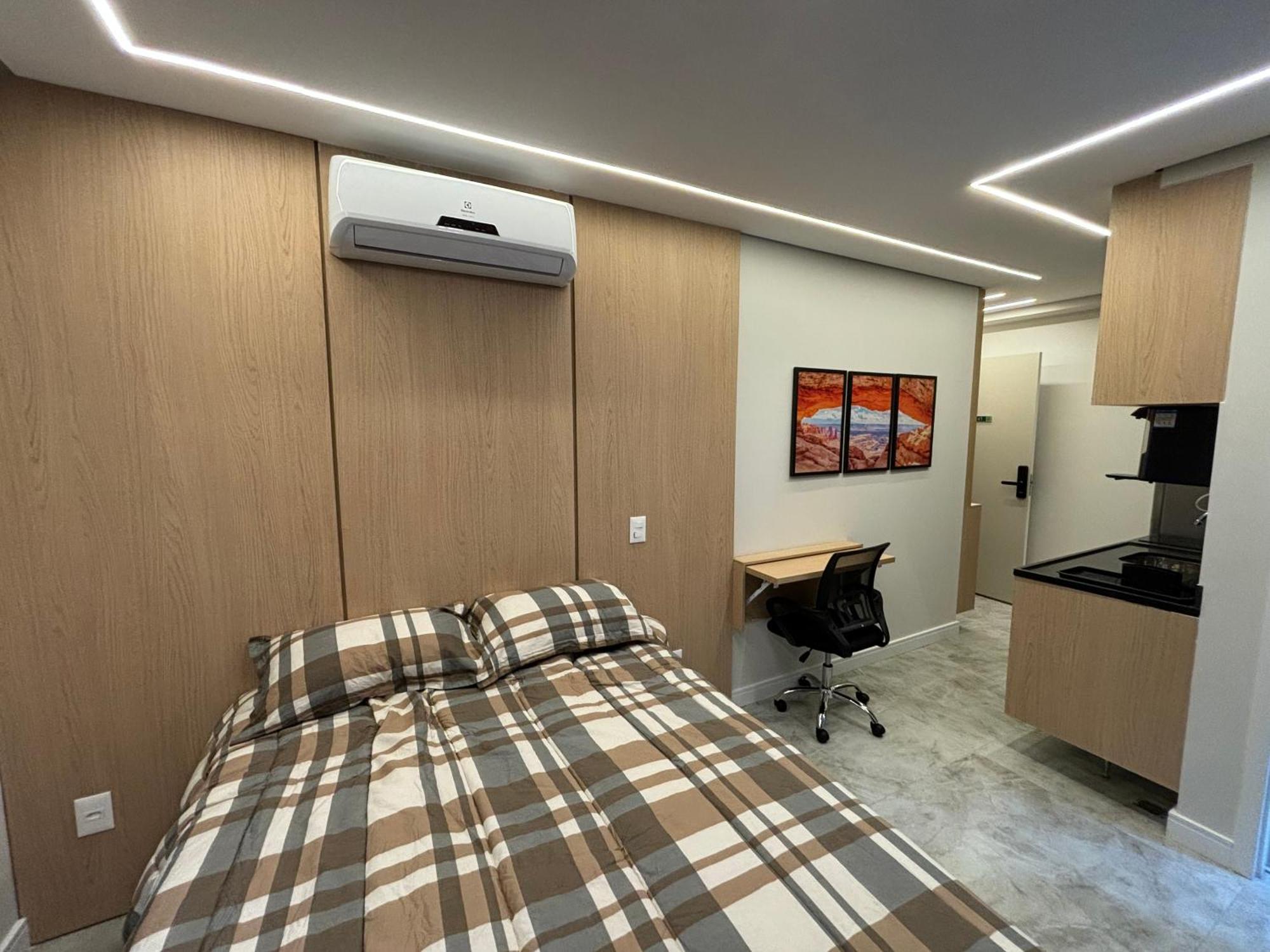 Apartamento Flat Aconchegante E Completo Entre Itaim, Moema, Brooklin E Congonhas São Paulo